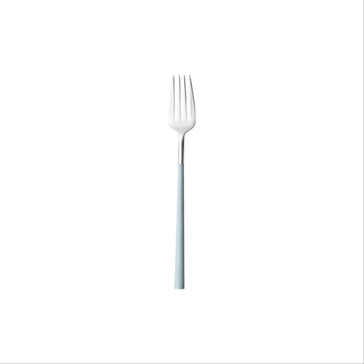 Costa Nova - Tafelvork Mito brushed - mint (21,5 cm, 6,0 mm 18/10, 12 stuks)