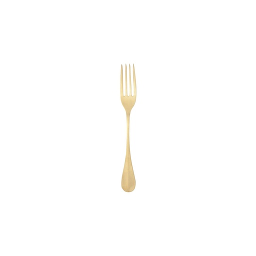[DTH117120] Costa Nova - Dessertvork Nau gold (17,7 cm, 12 stuks)