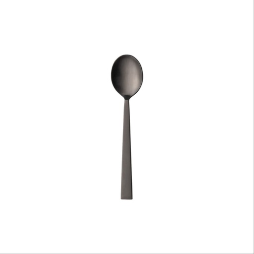 Costa Nova - Tafellepel Sen zwart (21,1 cm, 5,0 mm 18/10, 12 stuks)