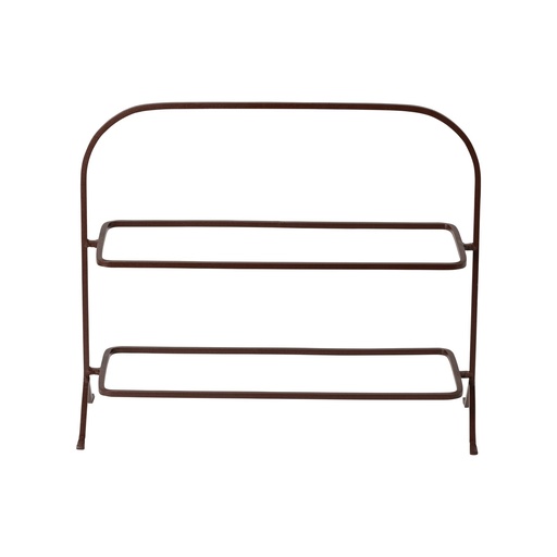 Costa Nova - Etagere rechthoekig 2-laags Nova metallic brown (1 stuk)