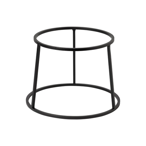 [DTH117514] Costa Nova - Verhoger rond hoog Stacked Organic metallic black (24 cm, 2 stuks)