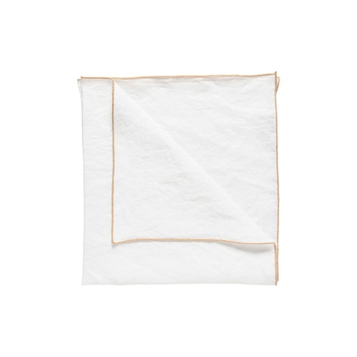 [DTH117518] Costa Nova - Servet 100% linnen overlock Bella tofu (2 stuks)