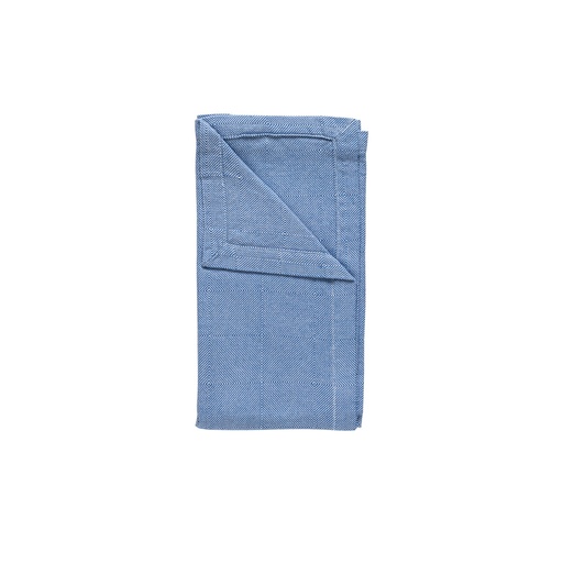 Casafina - Servet 50% linnen 50% katoen Emilia blueberry (2 stuks)