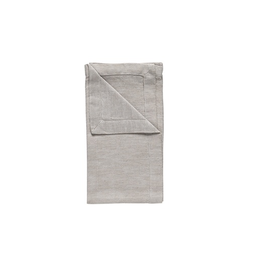 Casafina - Servet 50% linnen 50% katoen Emilia latte (2 stuks)