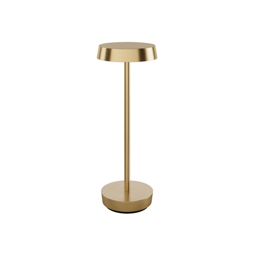 Duni - LED-lamp oplaadbaar Nour 2.0 metaal messing (31,5 x Ø 10,5 cm, 1 stuk)