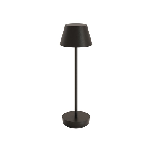 Duni - LED-lamp oplaadbaar Zelda 2.0 metaal zwart (35 x Ø 10,5 cm, 1 stuk)