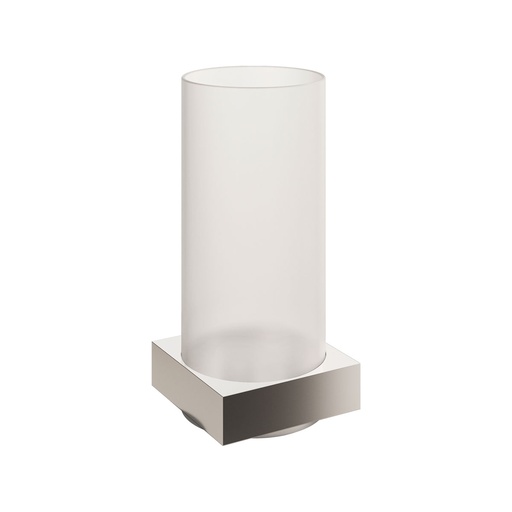 [DTH117614] Duni - Lichtkap Column glas zilver (25 x 11,5 cm, 6 stuks)