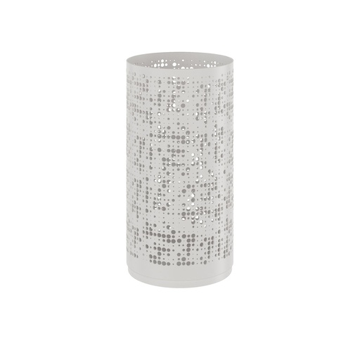 Duni - Lichthouder Grace aluminium wit (7 x 14 cm, 6 stuks)