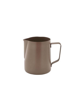 RVS roomkan met non-stick coating bruin (600 ml, 50 stuks)