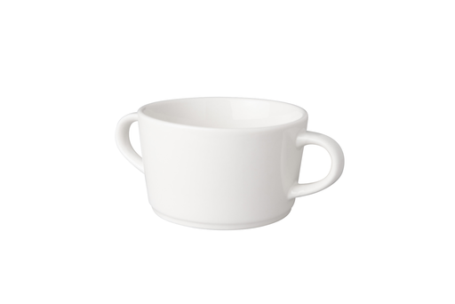 [DTH02004] Mammoet - Soepkom Neo Budgetline porselein wit (30 cl, 6 stuks)