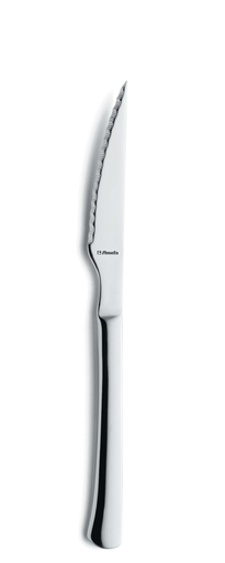 Amefa - Steakmes 7038 Chuletero 18/10 13/0 zilver Doos (22,5 cm, 12 stuks)