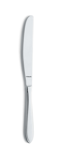 Amefa - Tafelmes 0900 Filet 18/0 13/0 zilver (23,9 cm, 12 stuks)