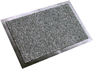 [DTH02694] Droogloopmat Coronit 60 x 90 cm Polypropyleen Zwart