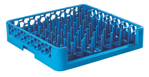 [DTH02967] Dienbladkorf 50,5 x 50,5 x 10 cm Blauw (6 stuks)