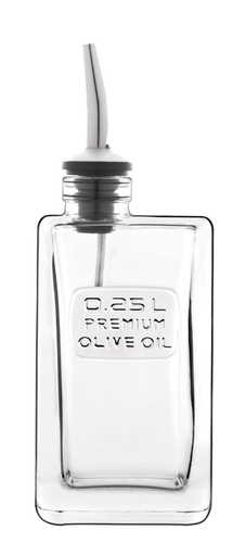 [DTH03009] Luigi Bormioli - Oliefles Optima (25 cl, 12 stuks)