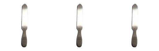[DTH00005] Bar Professional - Afschuimspatel Tools RVS zilver (23,5 cm, 3 stuks)