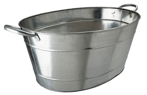 [DTH00007] Bar Professional - Baremmer blik zilver (49 x 37 cm, 1 stuk)