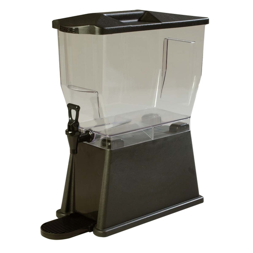 [DTH00049] Carlisle - Drankdispenser Trimline polycarbonaat zwart (11,4 l, 1 stuk)