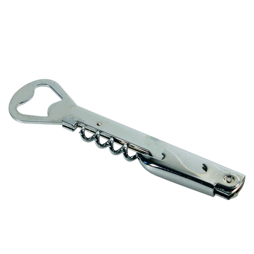 [DTH00071] Kelnermes 19 cm Verchroomd zilver
