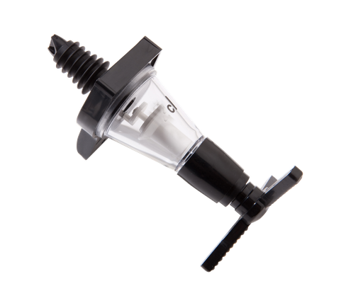 [DTH00086] Bar Professional - Maatschenker Non-drip kunststof zwart (3,5 cl, 20 stuks)