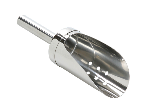 [DTH00108] Bar Professional - Schep geperforeerd Tools RVS zilver (1 stuk)