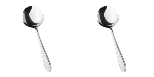 Amefa - Aardappellepel 0900 Filet 18/0 zilver (21 cm, 2 stuks)