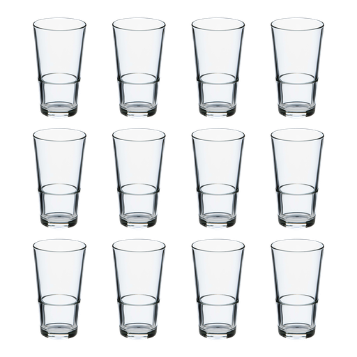 [DTH00276] Bierglas Budgetline Amsterdam 34 cl Stapelbaar (12 stuks)