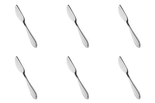 [DTH00526] Amefa - Botermes 0900 Filet 18/0 13/0 zilver (15,1 cm, 6 stuks)