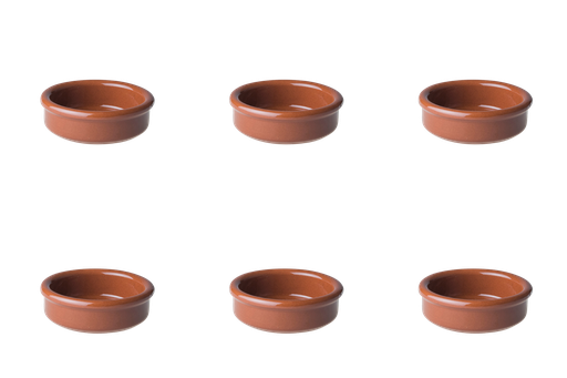 [DTH00531] Tapas Boterpot Classico 8 cm 8 cl Aardewerk Bruin