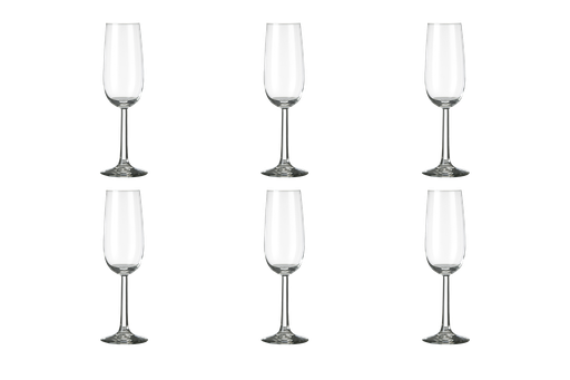 [DTH00532] Royal Leerdam - Champagneflûte Bouquet (17 cl, 6 stuks)