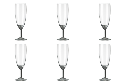 [DTH00594] Royal Leerdam - Champagneflûte Gilde (16 cl, 6 stuks)
