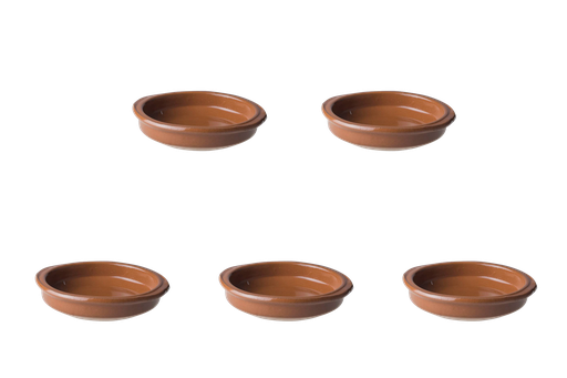 [DTH01279] Tapas Ovenschaal Classico 10 x 3 cm Aardewerk Bruin