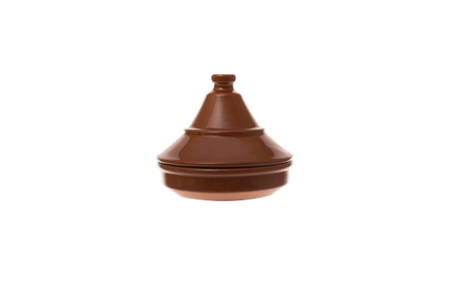 [DTH01693] Tapas Tajine schaal Classico 14 cm Aardewerk Bruin