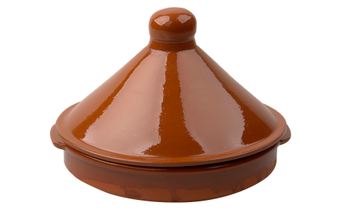 [DTH01738] Tapas Tajine schaal Classico 23 cm Aardewerk Bruin