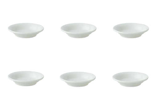 Palmer - Theetip Fancy Ivory porselein offwhite (8,5 cm, 6 stuks)