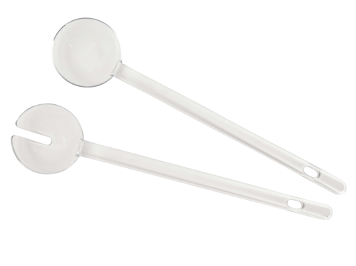 [DTH01983] Slacouvert Clear 28 cm Polystyreen wit