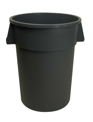 [DTH02549] Carlisle - Afvalbak Bronco polyethyleen grijs (57x70,5 cm, 121 l, 1 stuk)