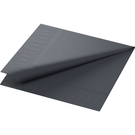[DTH04020] Duni - Servet tissue 2-laags zwart (33 x 33 cm, 2000 stuks)