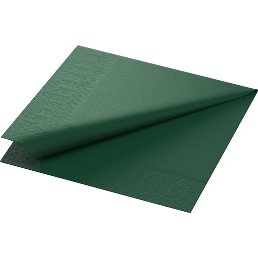 [DTH04025] Duni - Servet tissue 2-laags donkergroen (33 x 33 cm, 2000 stuks)
