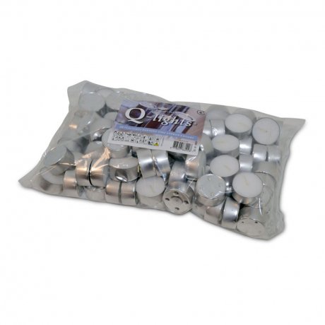 Q-Lights - Theelicht Normal 6 uur wit (600 stuks)