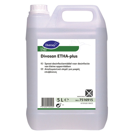 [DTH03383] Divosan - Desinfectiemiddel Etha Plus (2 x 5 l)