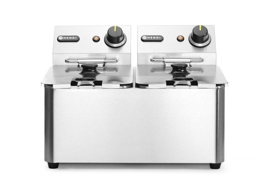 [DTH05312] Hendi - Friteuse Kitchen Line - 2x4L (8 l)
