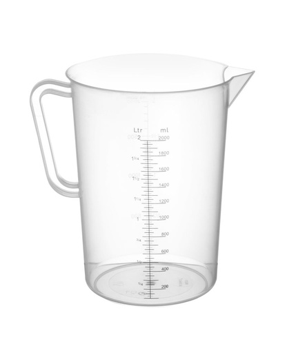 [DTH06205] Hendi - Maatbeker polypropyleen (2 l)