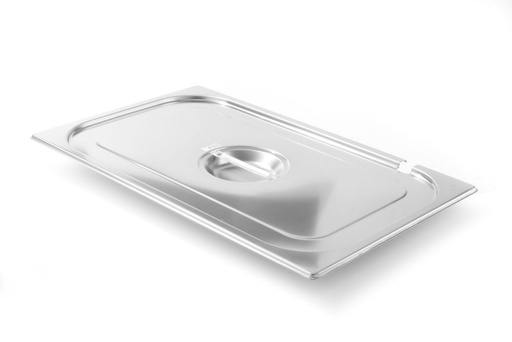 [DTH07140] Deksel voor GN containers met lepeluitsparing, HENDI, Kitchen Line, GN 1/1, 530x325mm