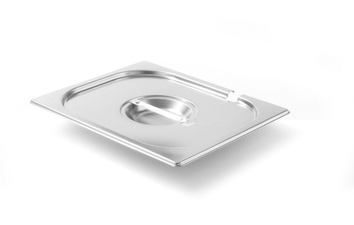 [DTH07142] Deksel voor GN containers met lepeluitsparing, HENDI, Kitchen Line, GN 1/2, 265x325mm