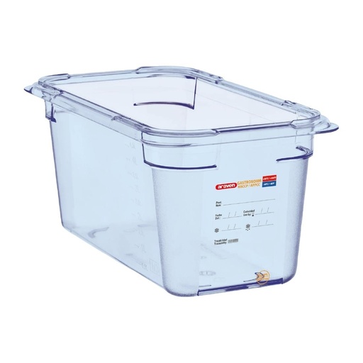 [DTH07710] Araven - ABS blauwe bak GN 1/3, 150 mm
