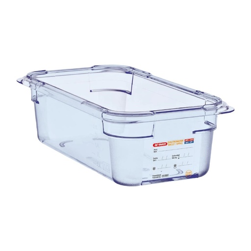 Araven - Bak gastronorm ABS blauw (GN1/3, 100 mm)