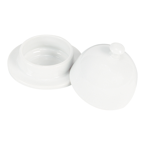 [DTH08083] boterpotje+cloche porselein