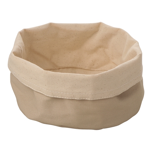 Broodzak canvas Ø20cm beige