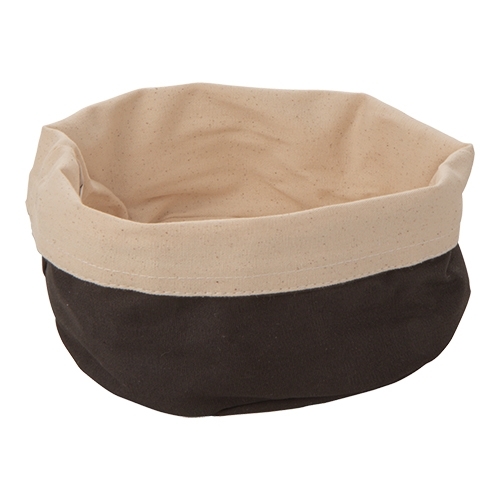 Broodzak canvas Ø20cm zwart